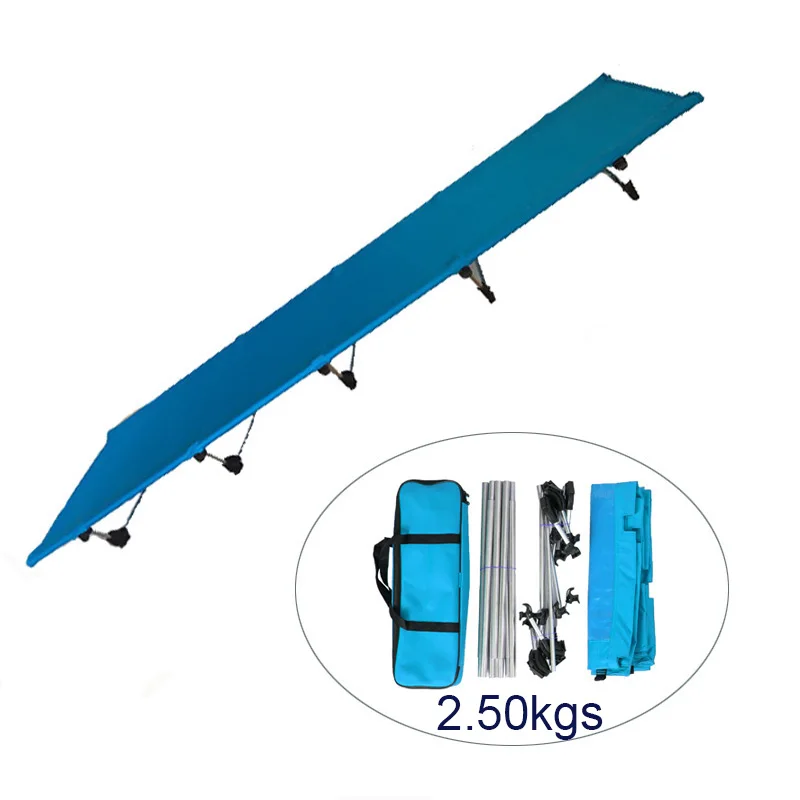 2022 modern style outdoor foldable military bed portable army sleeping cot aluminum camping stretcher folding tent cot bed