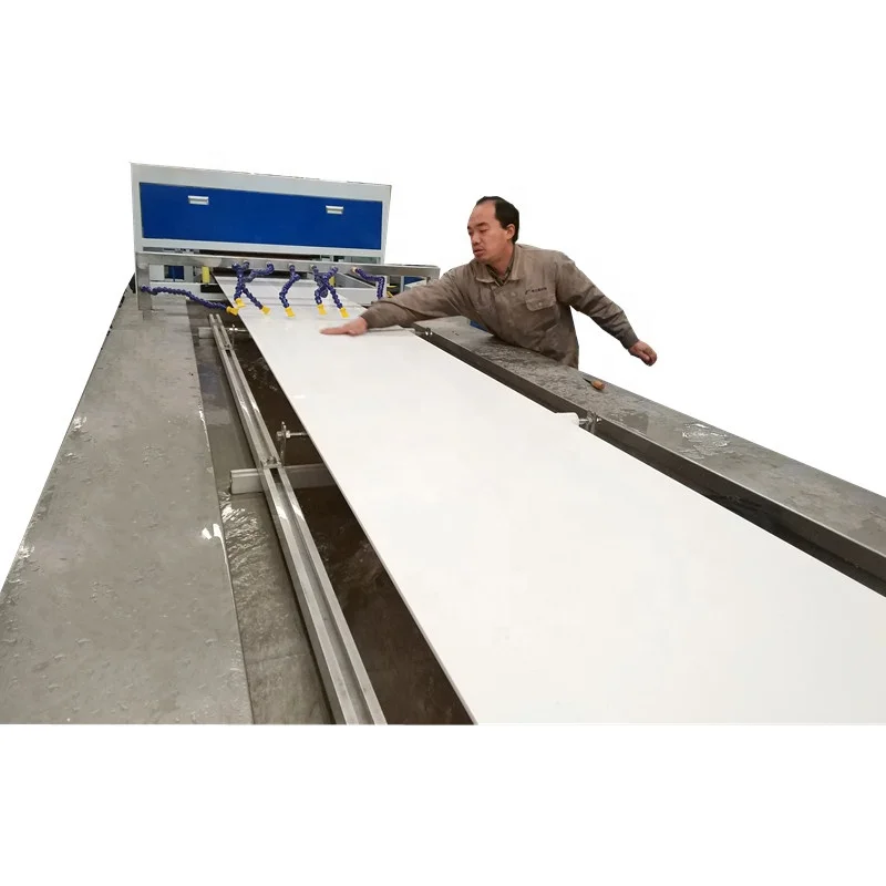 600mm width PVC sheet ceiling panel plastic tile plate extruder machine