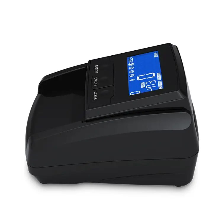 Euro USD Dollar Note Detector with UV MG IR Function Banknote Counterfeit Currency Detector Machine Money Detection EU Target