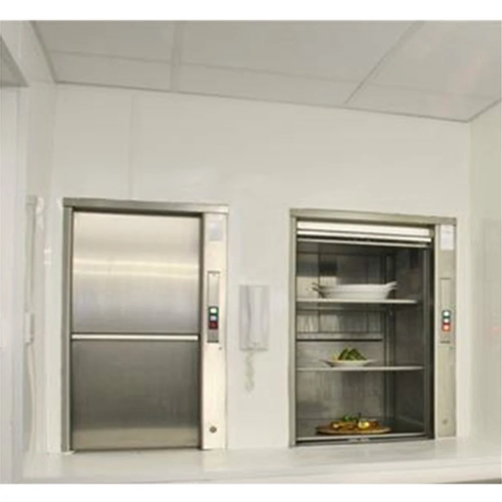 100KGS CheapFood Elevator Lift Dumbwaiter Kitchen Food Elevator Hotel Electric Dumbwaiter