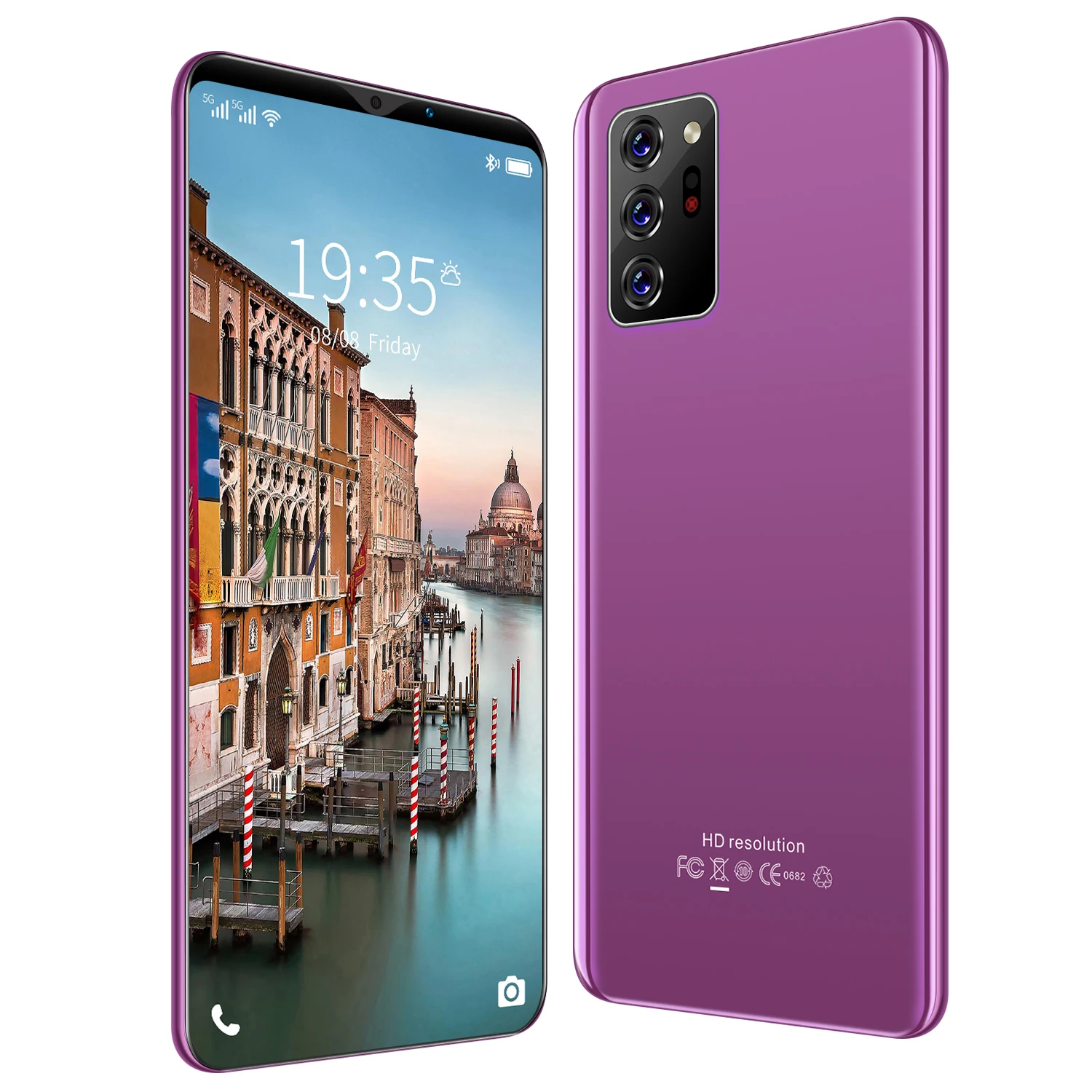 2021 New Arrival Note 30 Plus Mobile Phone  5G LTE Beauty Camera  Big Screen 4800 mah  Smart Cellphone