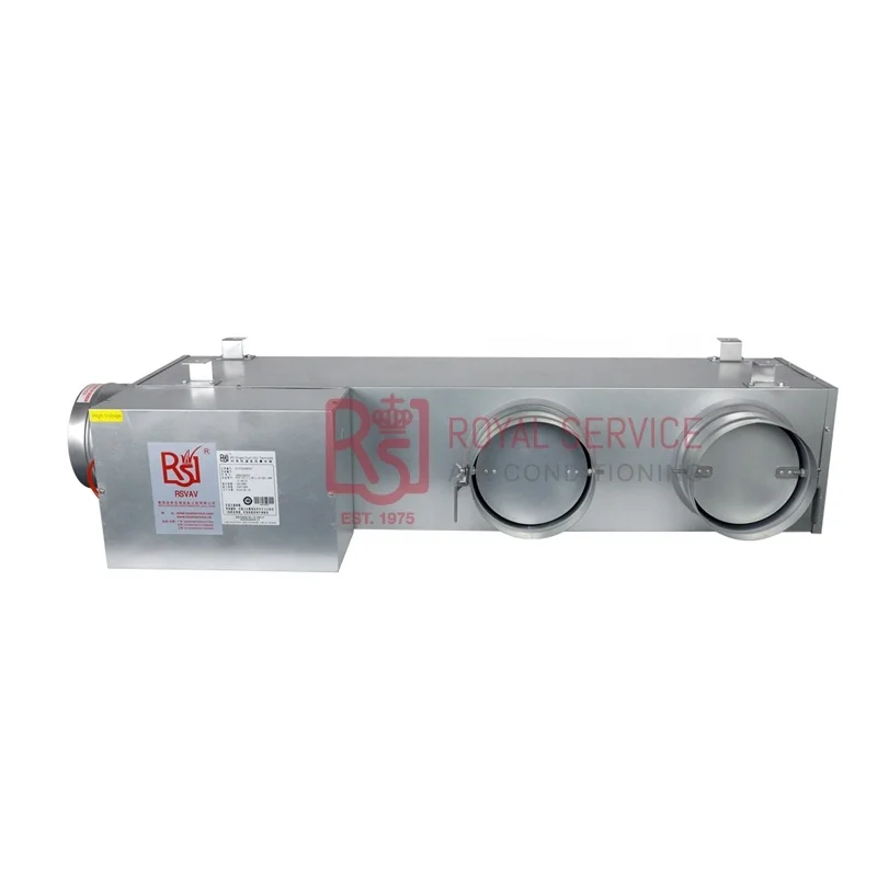 Royal HVAC Tools Vav клеммы с несколькими выходными независимыми от давления VAV-контроллер клапан регулятора воздуха системы отопления