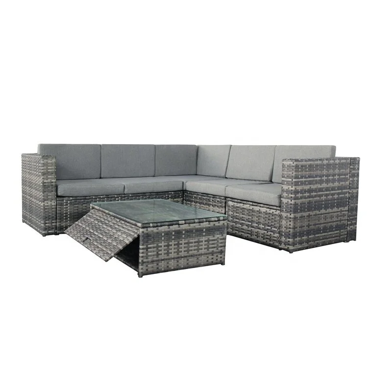 Wholesale Patio Furniture Set Rattan Bistro Outdoor Furniture Modern Relaxing Furniture Bistro PE Garden Set
