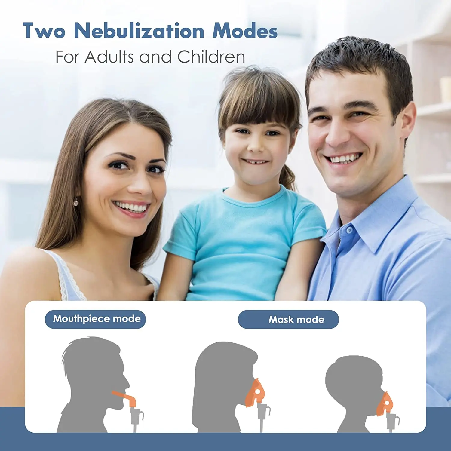 Medical Nebulizer with timing function liquid medicine portable Compressor Nebulizer