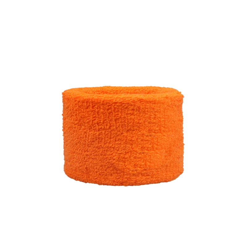 High quality bulk cheap custom cotton towel cloth hand band wrist band unisex sport tennis youth girl sweatband
