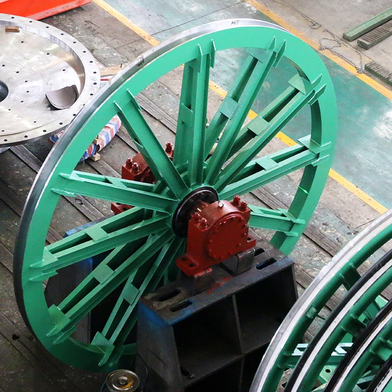 mine shaft wheel