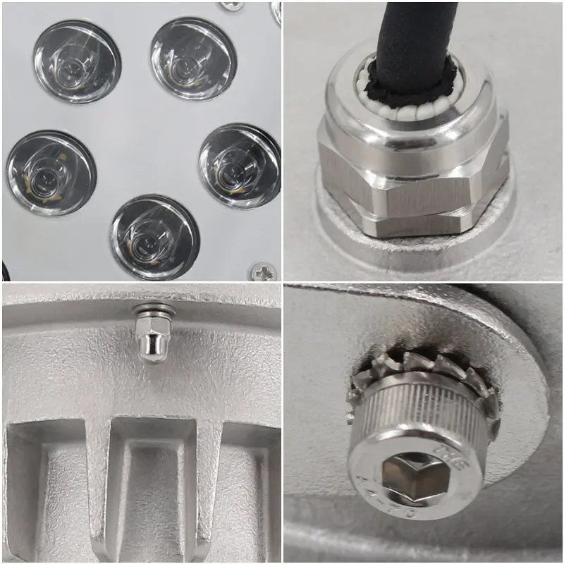  316L IP68 бассейн подводный свет из нержавеющей стали AC/DC24V LED рейтинг фонтан 10-90degree на температуру-20-45 RS-UW45W316X 3 лет 1800