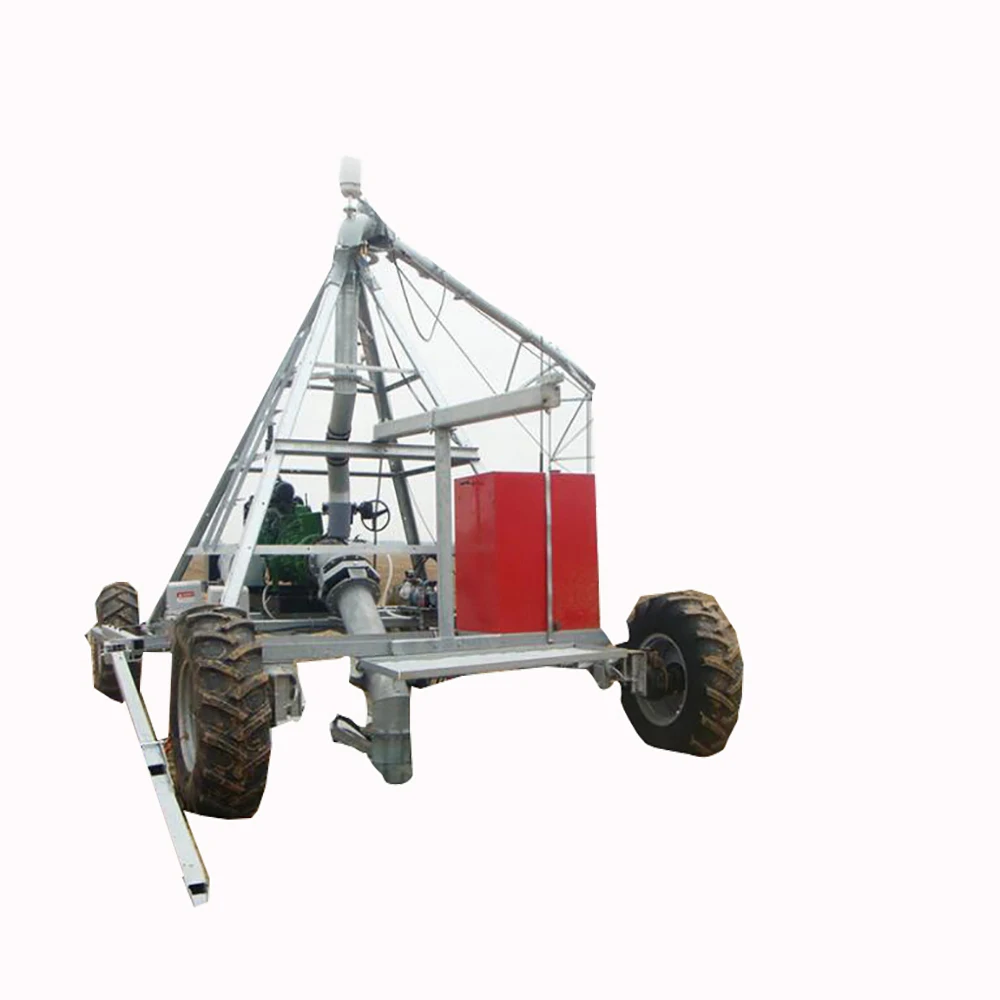 Translational sprinkler irrigation machine Large farmland easy-to-operate Automatic walking garden irrigation equipment
