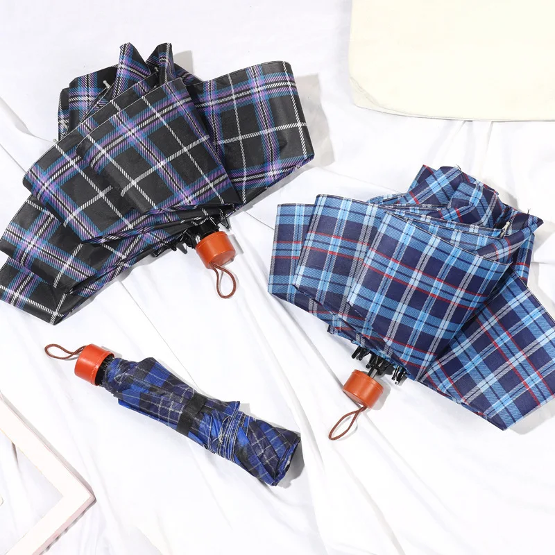 Three-fold Cheap Chinese Manufacturer Wholesale Promotional Custom Logo Print 3 Folding Umbrella Paraguas