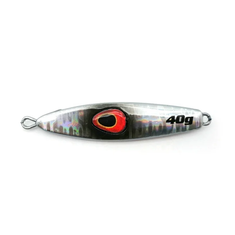 KM Japan Quality 40g 60g 80g  Metal Jig Deep Sea Fast Sinking Speed Fall Bait Slow Jigging Fishing Lures