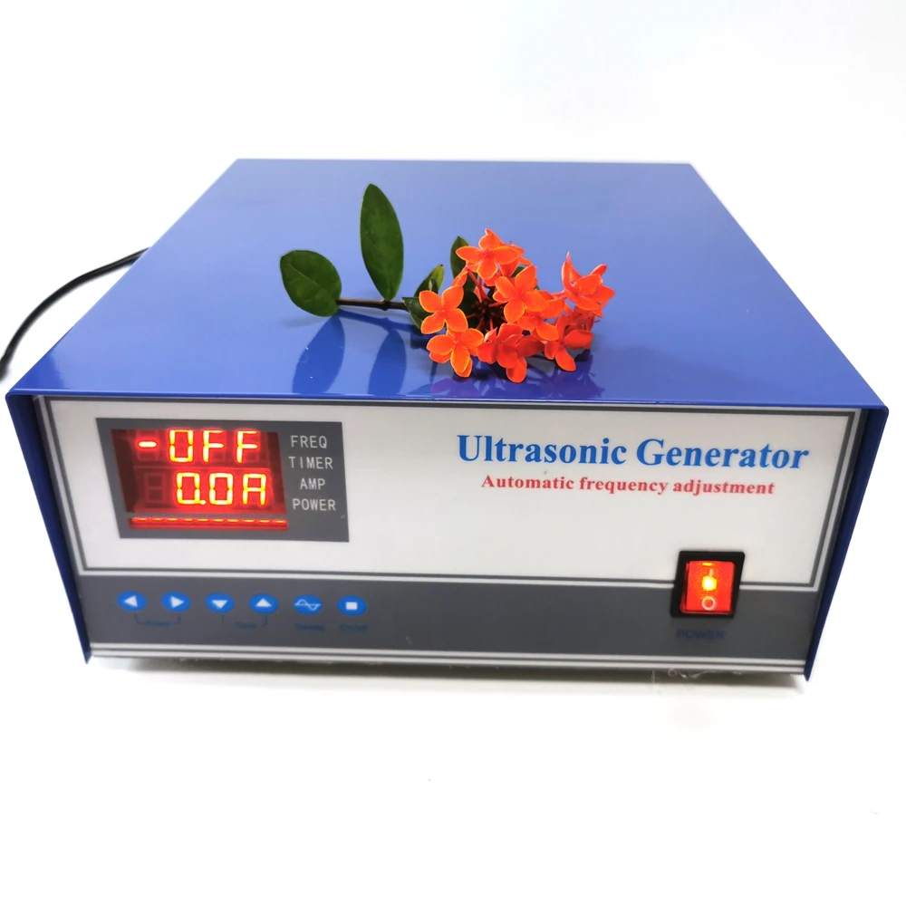 300w-3000w Sweep Digital Ultrasonic Sound Generator Kit For Driving Cleaning Transducer Box