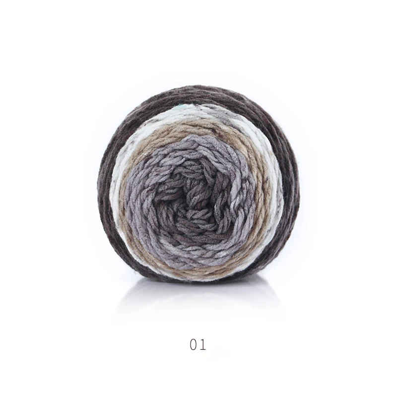 Хит продаж мягкая Смешанная акриловая пряжа Yarncrafts