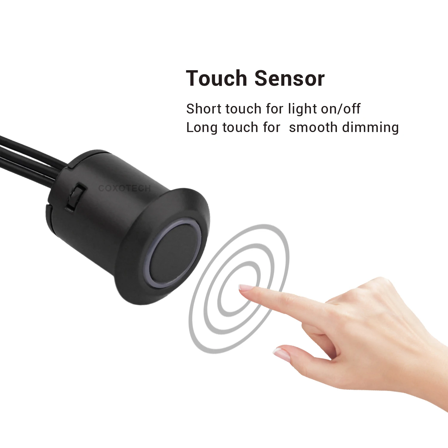 COXO LED Sensor for DIY Cabinet Light Touch Hand Wave automatic smart indoor pir motion cabinet sensor light