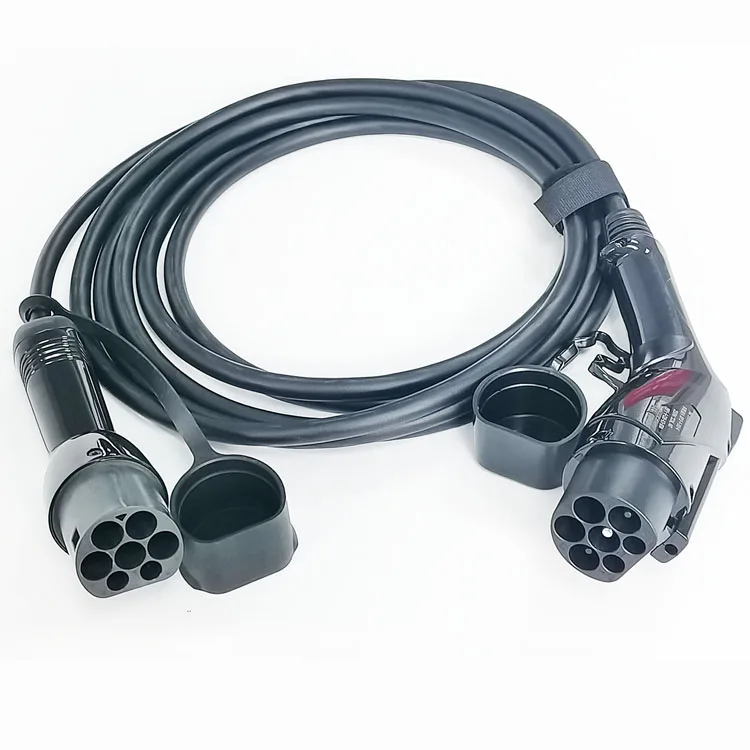 KangNi level3 vehicle ev fast charging cable Connector 7KW 32A single phase type2 to gbt IEC62196 AC Car Battery charger cable