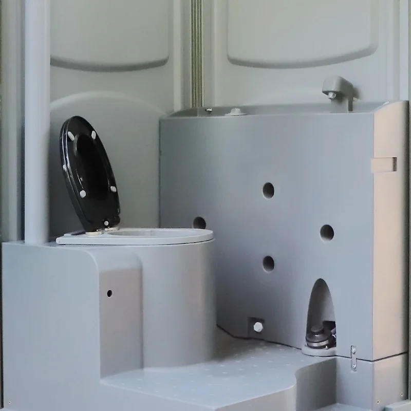 Convenient Outdoor Public Movable Temporary Bathroom Portable Toilet for Shop Use Finished Product