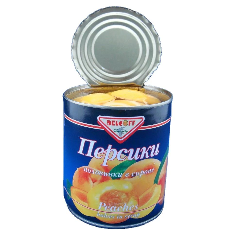 canned peach halves in light syrup