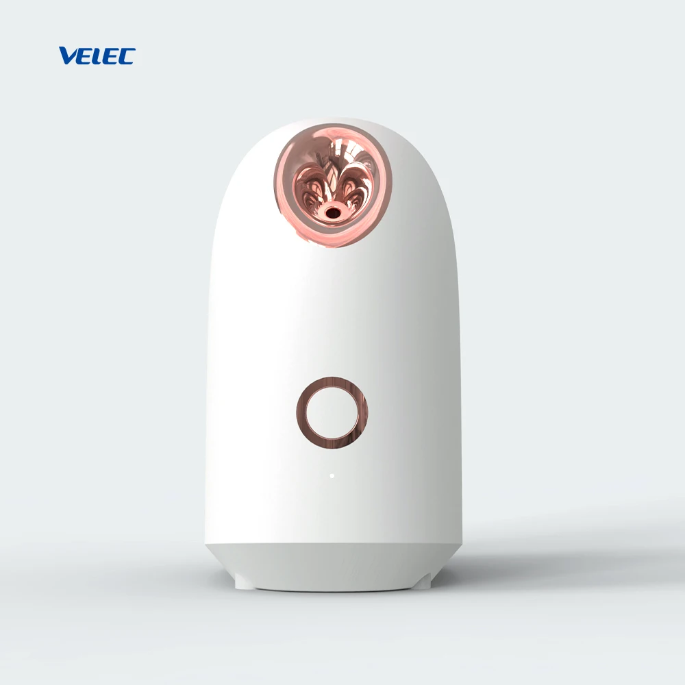 Лидер продаж 2020, оборудование для спа-процедур для лица Amazon, ручной персональный нано-ионный паровой аппарат, внешний аккумулятор для лица