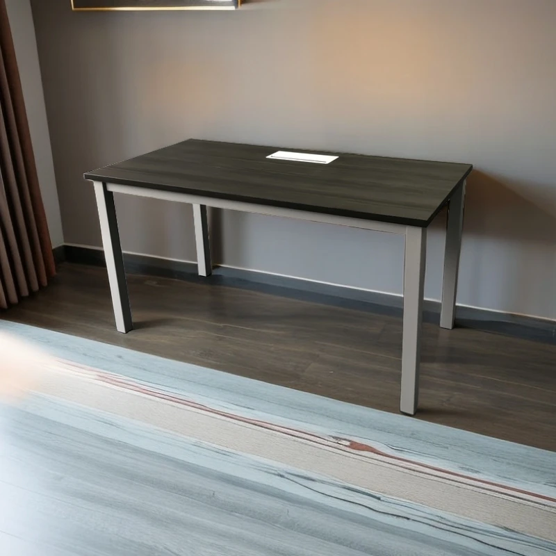 Simple steel structure school library furniture table Customizable in multiple sizes