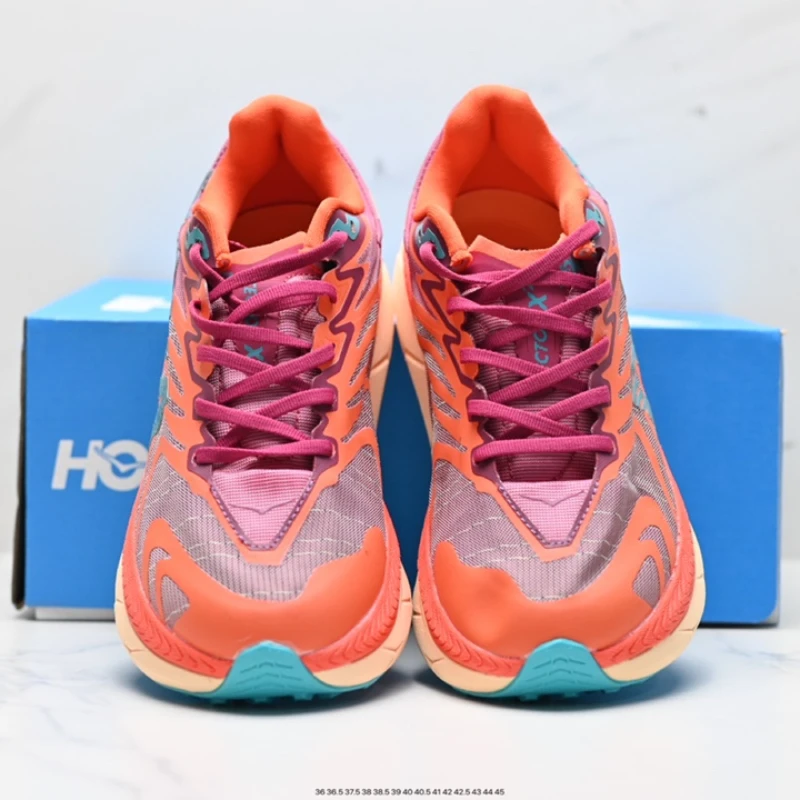 Hokas TECTON X2 Running Shoes Soft Sole Cushioning Breathable Outdoor Marathon Training Shoes Leisure Cloud Running Shoes