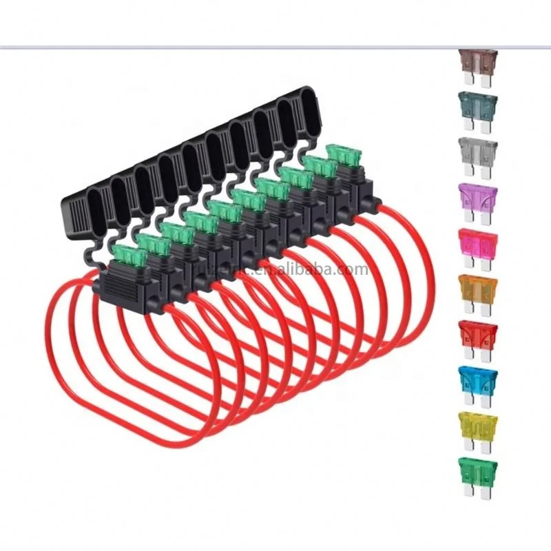 Держатель предохранителя 14AGW ATC/ATO10 50 шт. стандартный автомобильный предохранитель