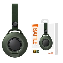 Button Control Hook Design Stereo Sound Heavy Bass Outdoor Portable Wireless Mini Speaker with TF Card Function