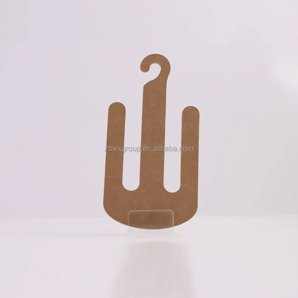 Custom Design Slippers Shoes Sandals Paper Cardboard Hanger Hooks for Kids Baby Children