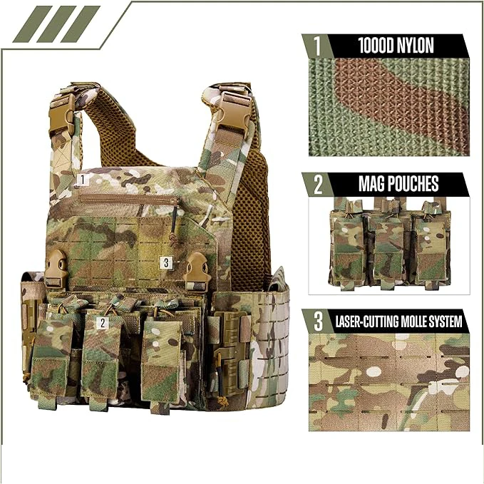 Outdoor China Manufacturer Hunting Security Multifunctional Vest Tactical quick release tactical vest