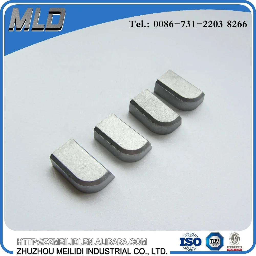 YG8 Hard Alloy Brazed Tips for External Turning Tools Part
