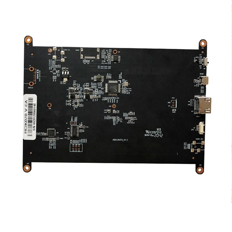 Electronic Manufacturing TFTLCD Display Panel with Custom Resolution Touch Panel Modules Driver Board Option Wholesale