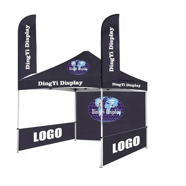 Wholesale Low Price Sale Aluminum Outdoor Folding  Trade Show Tent Waterproof popup gazebo Advertising Exhibition Business Tent