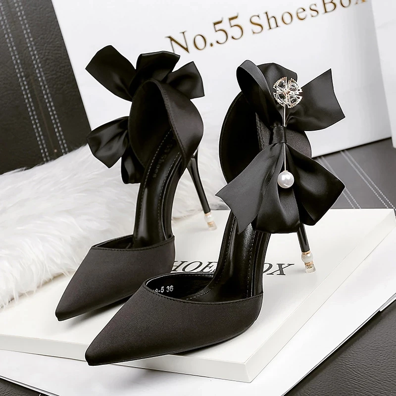 Sexy Female Footwear High Heel Women Shoes Pumps Wedding Shoe Bridal Heels Bride Shoes Wedding White Stiletto Sandal