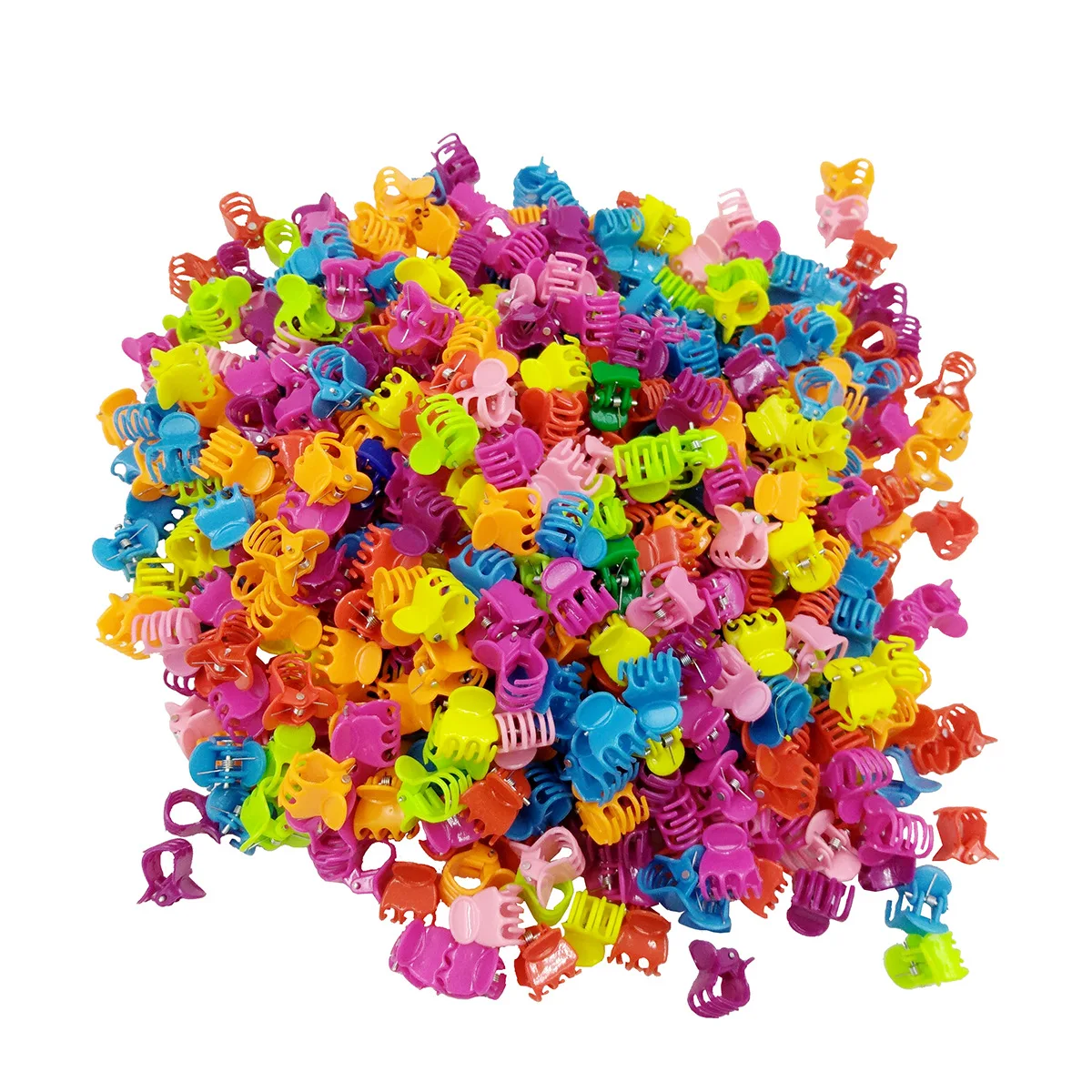 Small Hair Clips Pins Clamps Non Slip Tiny Plastic Jaw Clips Mini Hair Claw Clips for Girls and Women