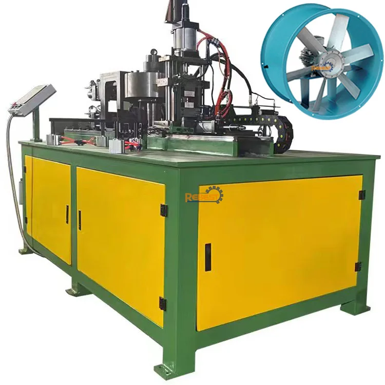 Automatic Tube Hole Punching Flanging Machine, Metal Round Square Pipes Hydraulic Piercing Press for Making Guardrail