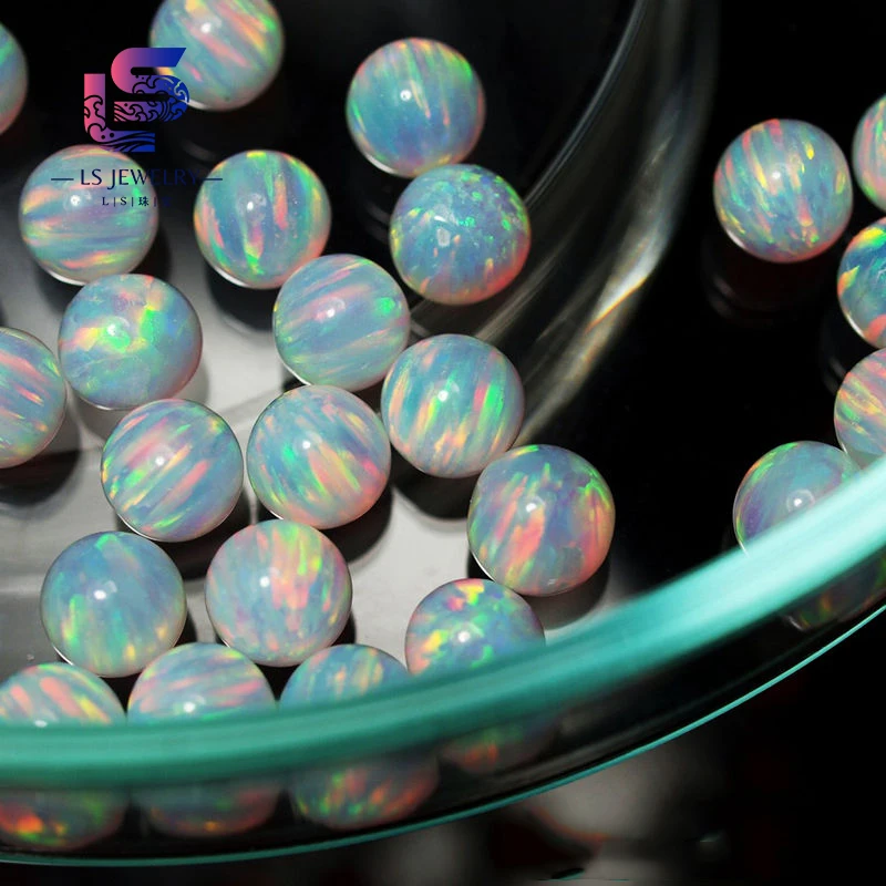 Jewelry Factory Resin Free Lab Created Jelly Opal Cabochon Wholesale Colors Synthetic Opal Stone