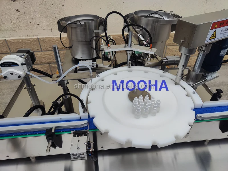 100 ml Paracetamol Normal Saline IV Solution Filling Machine Manufacturing Plant 10ml Eyedrops Liquid Bottle Filling Machine