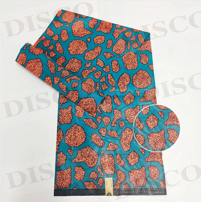 Factory Wholesale High Quality Polyester Custom Silk Satin African Printed Fabric