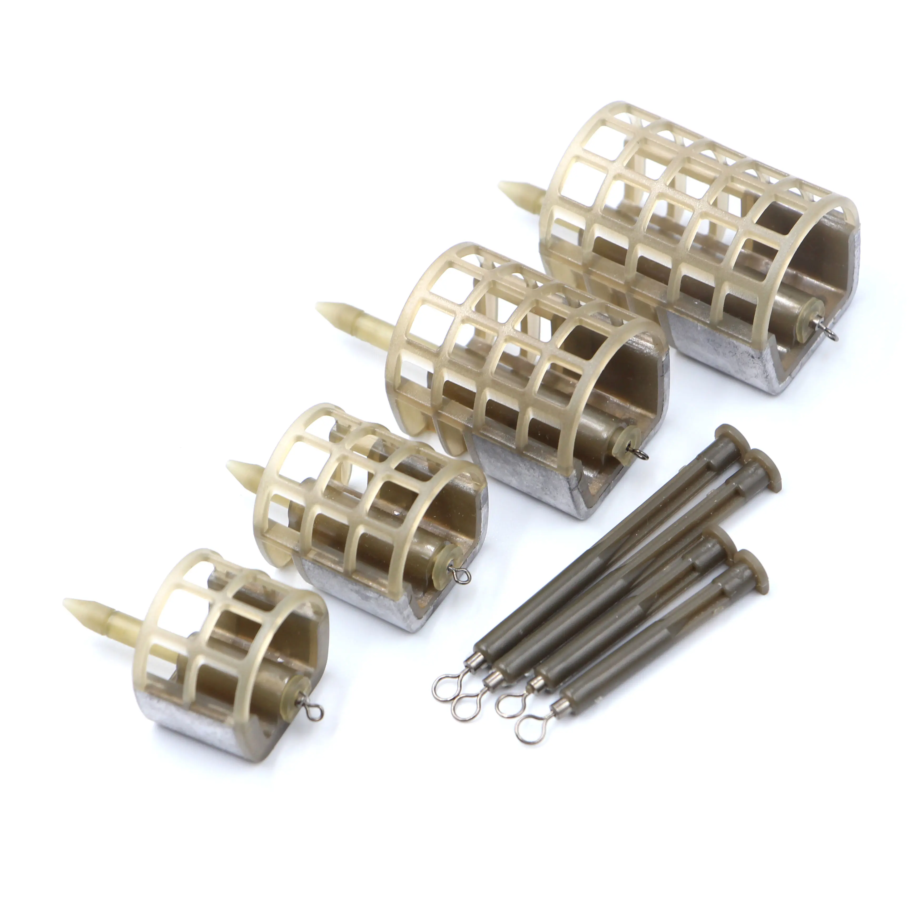 Высококачественная кормушка Selco, аксессуары для рыбалки, пластиковая и свинцовая приманка, кормушка для ловушки, метод подачи