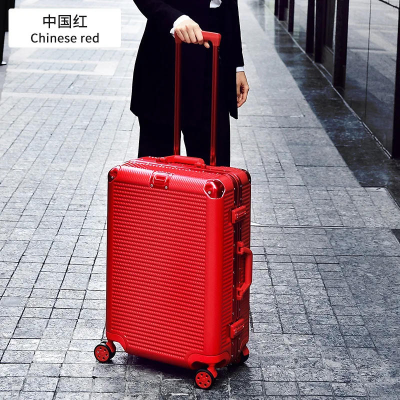 2021 new style design custom carry-on luggage horizontal  aluminum rim0wa luggage aluminium Fram luggage trolley