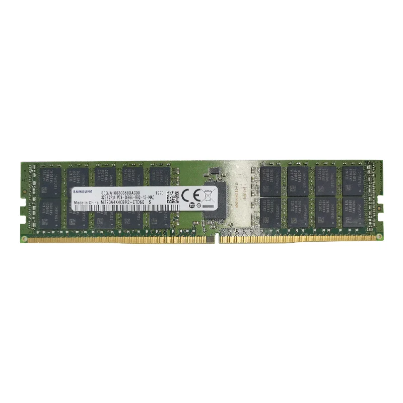 Used Reg ECC Server RAM 8G 16G 32G 64G 128G 2133 2400 2666 2933 3200MHz DDR4 RDIMM Server Memory