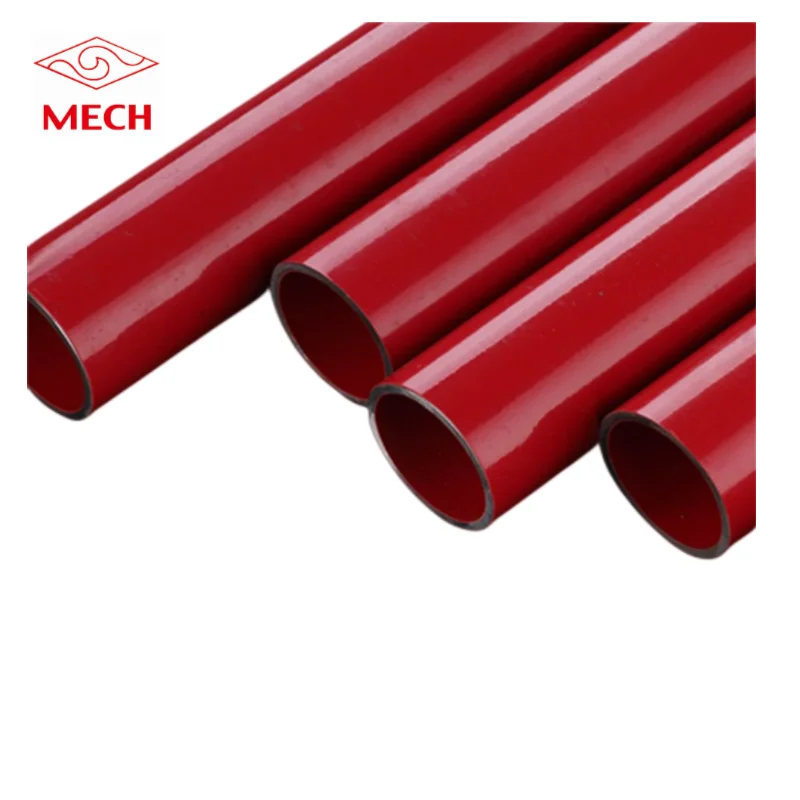 Hot sales MECH brand tube ERW welded ms steel epoxy power coated pipes/epoxy resin powder for pipe coating pipe
