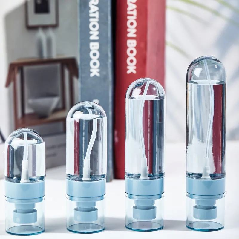 Экологически Чистые контейнеры для жидкого спирта PETG с распылителем и пластиковым эфирных масел тонером