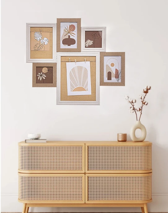 frames, photo albums & accessories Interior factory price  wood and bamboo frame photo wood