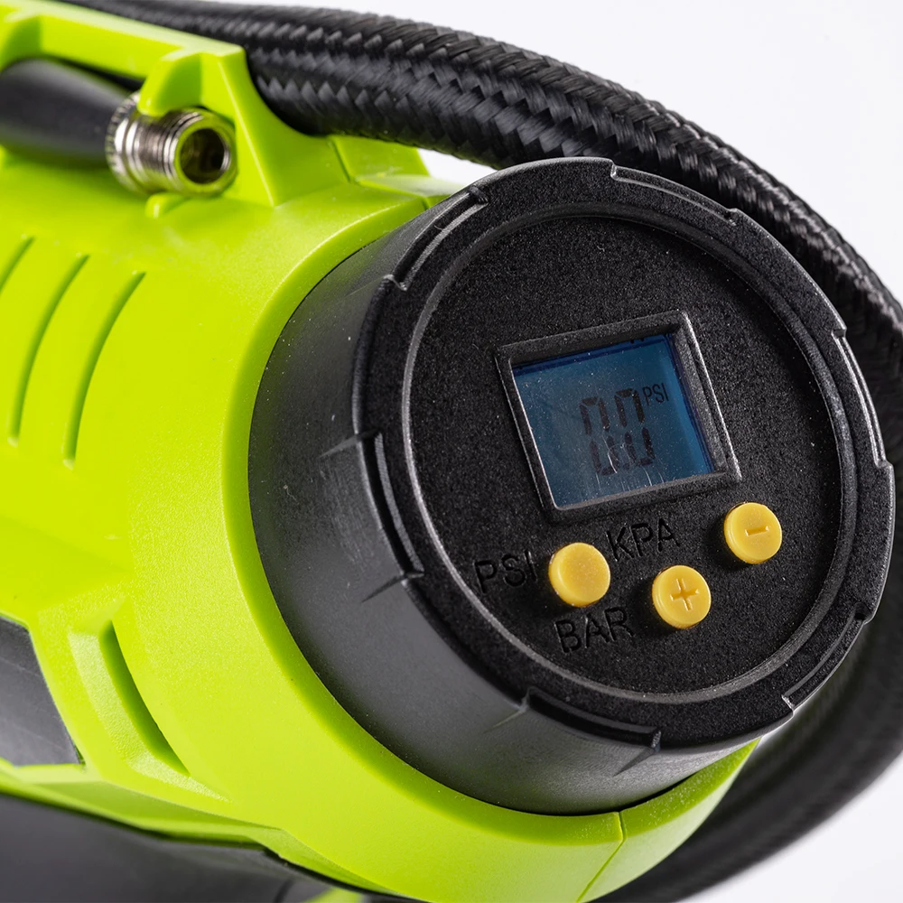 18v 2.0Ah battery portable cordless car tire air pump multi-function tire air compressor