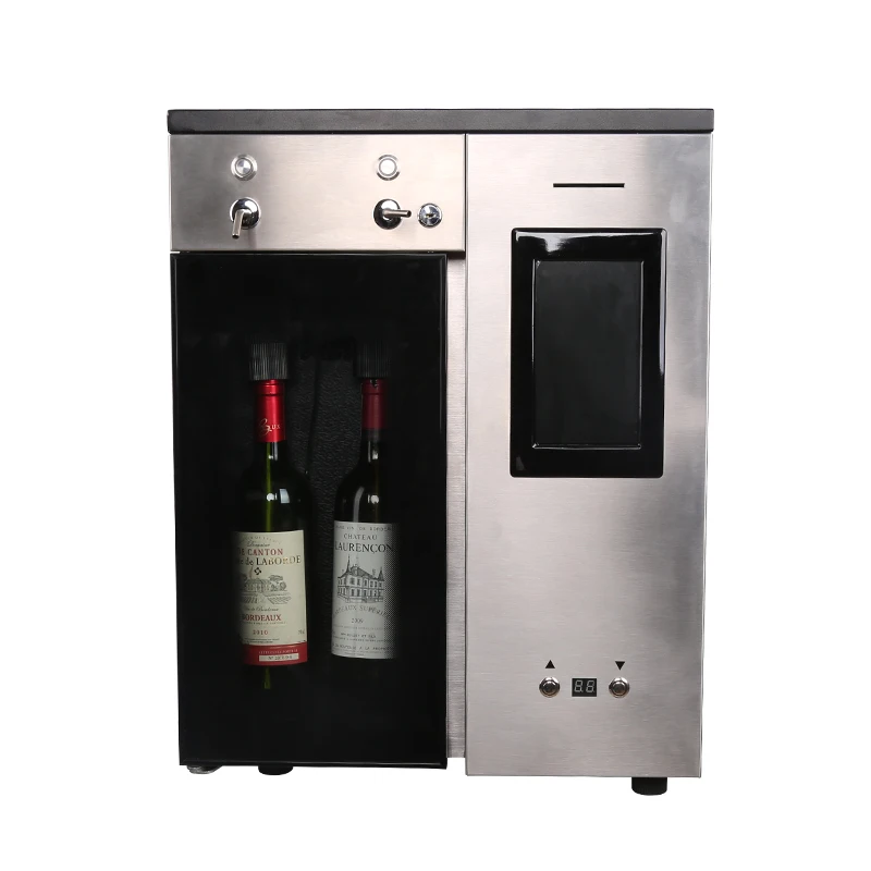 Automatic wine dispenser stainless steel wine dispenser machine with ID card
