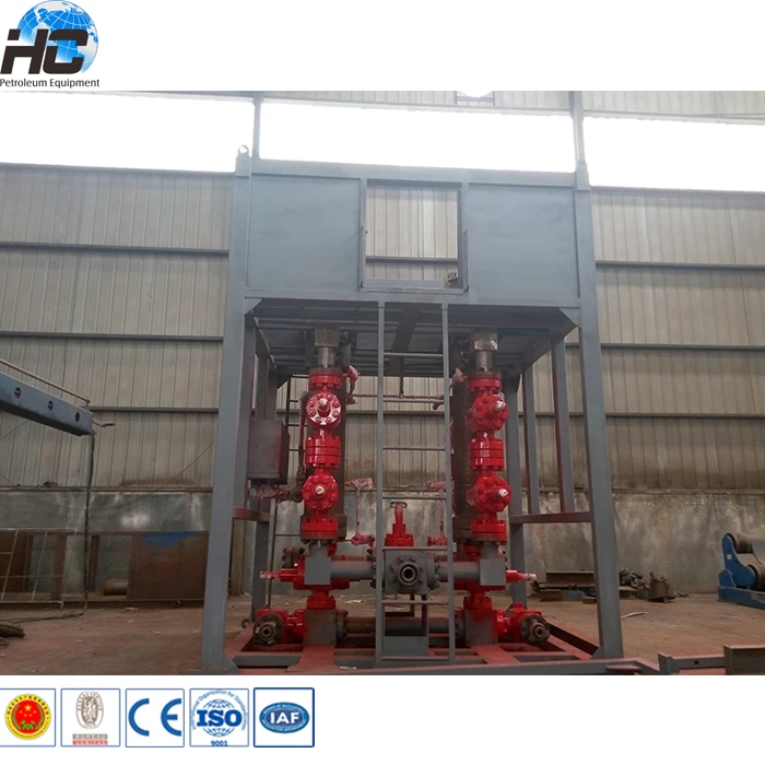 Oilfield well test sand filter dual pot 10000psi from China supplier