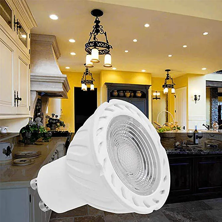 Modern Design GU10GU5.3 LED Spotlight Light Plastic-Coated Aluminum with Dimmable Feature for Home Office