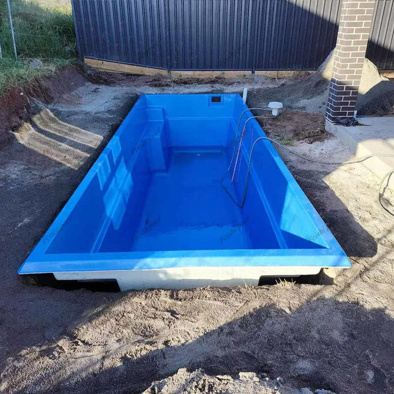 garden family large custom pool fiber glass price swim pool spa outdoor fiberglass swimming pool for sales