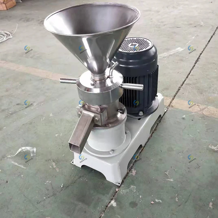 Commercial Cheap Sesame Sauce Tahini Grinding Making Machine Nut Peanut Butter Grinder Machine