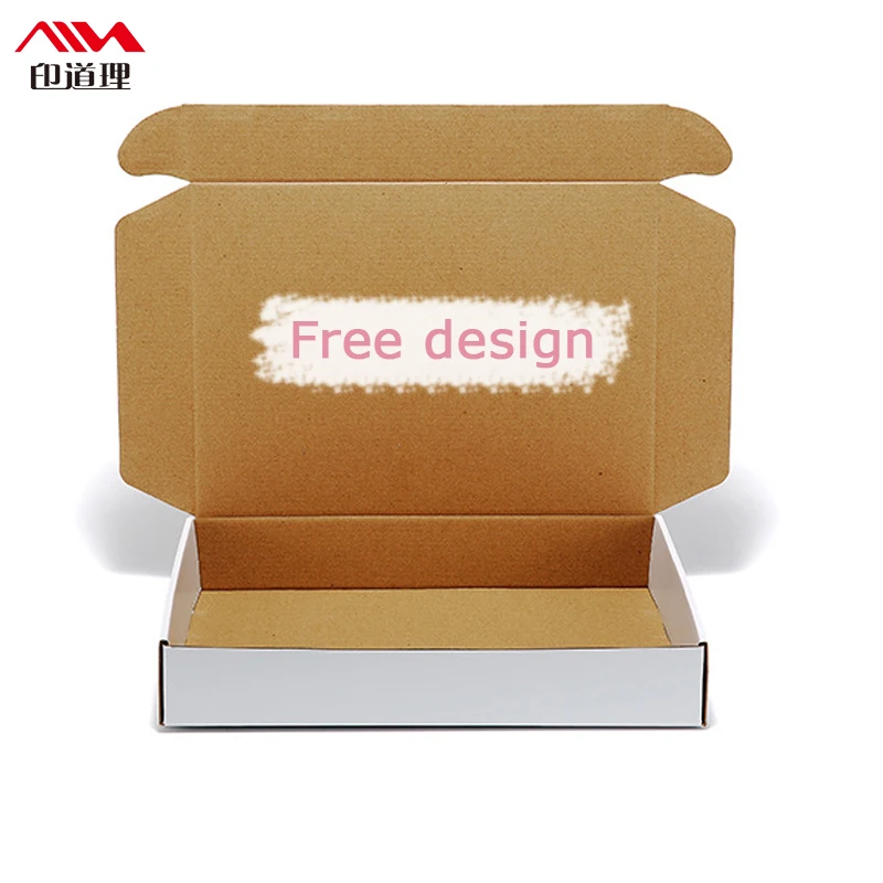High Quality Shipping Boxes Packaging Coated Paper Sticker Folding Mailer Box