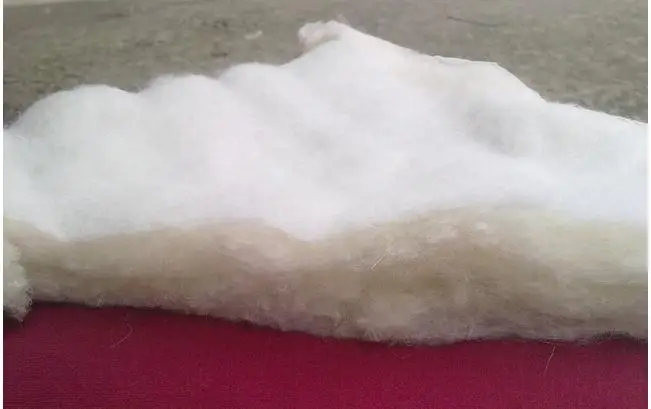 cheap price cashmere fiber in natural white wool